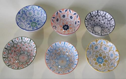 Lucca Regali in porcellana - Ciotoline in colori assortiti